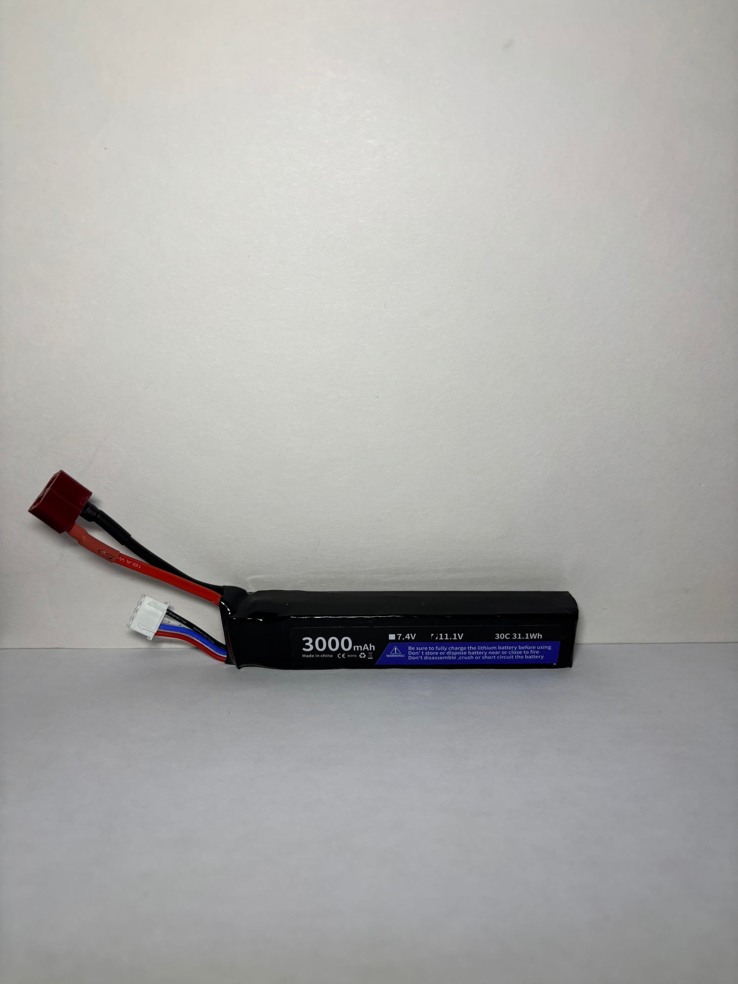 11.1V 30c Stick Lipo Battery